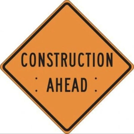 Accuform ROLLUP CONSTRUCTION SIGN FRC410RV FRC410RV